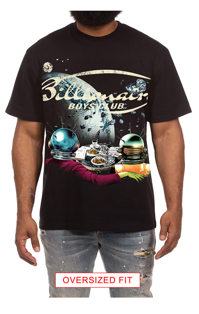Billionaire Boys Club BB Asteroids SS Knit (Oversized Fit) in black – view 1 of 1
