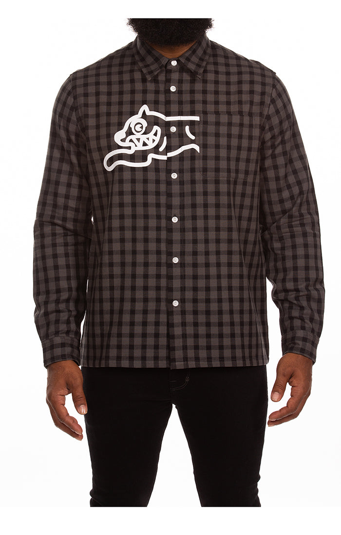 Icecream mean gene ls woven - Black