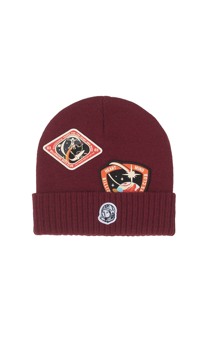 BB stamps beanie  - Purple