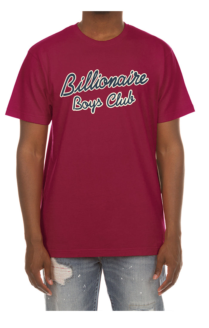 Billionaire Boys Club BB Mantra Tee in Rhododendron – view 1 of 2