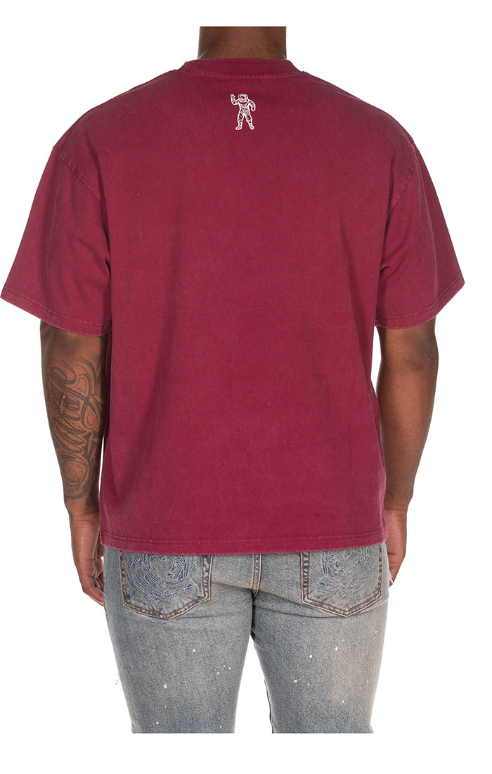 BB giant ss knit (cropped fit) - Rhododendron