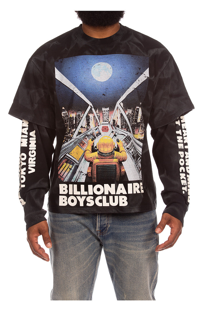 BB arrival ls knit - Black