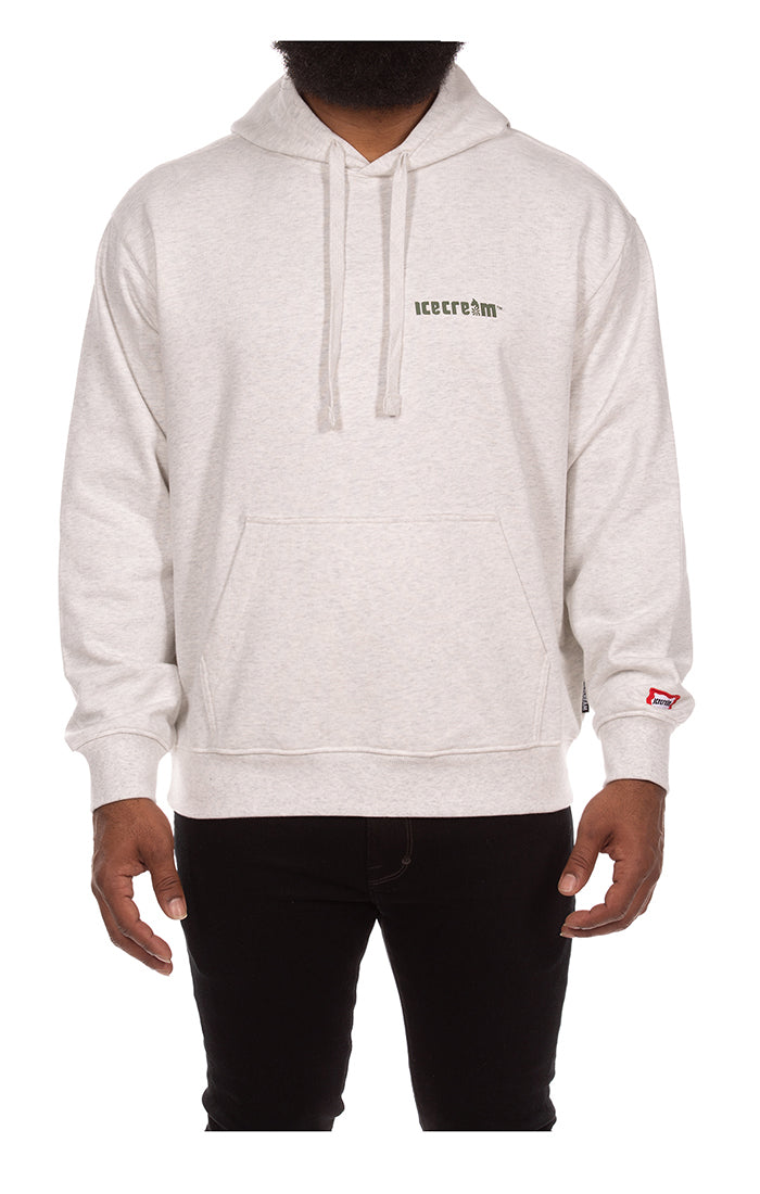 Icecream display hoodie - Light Grey