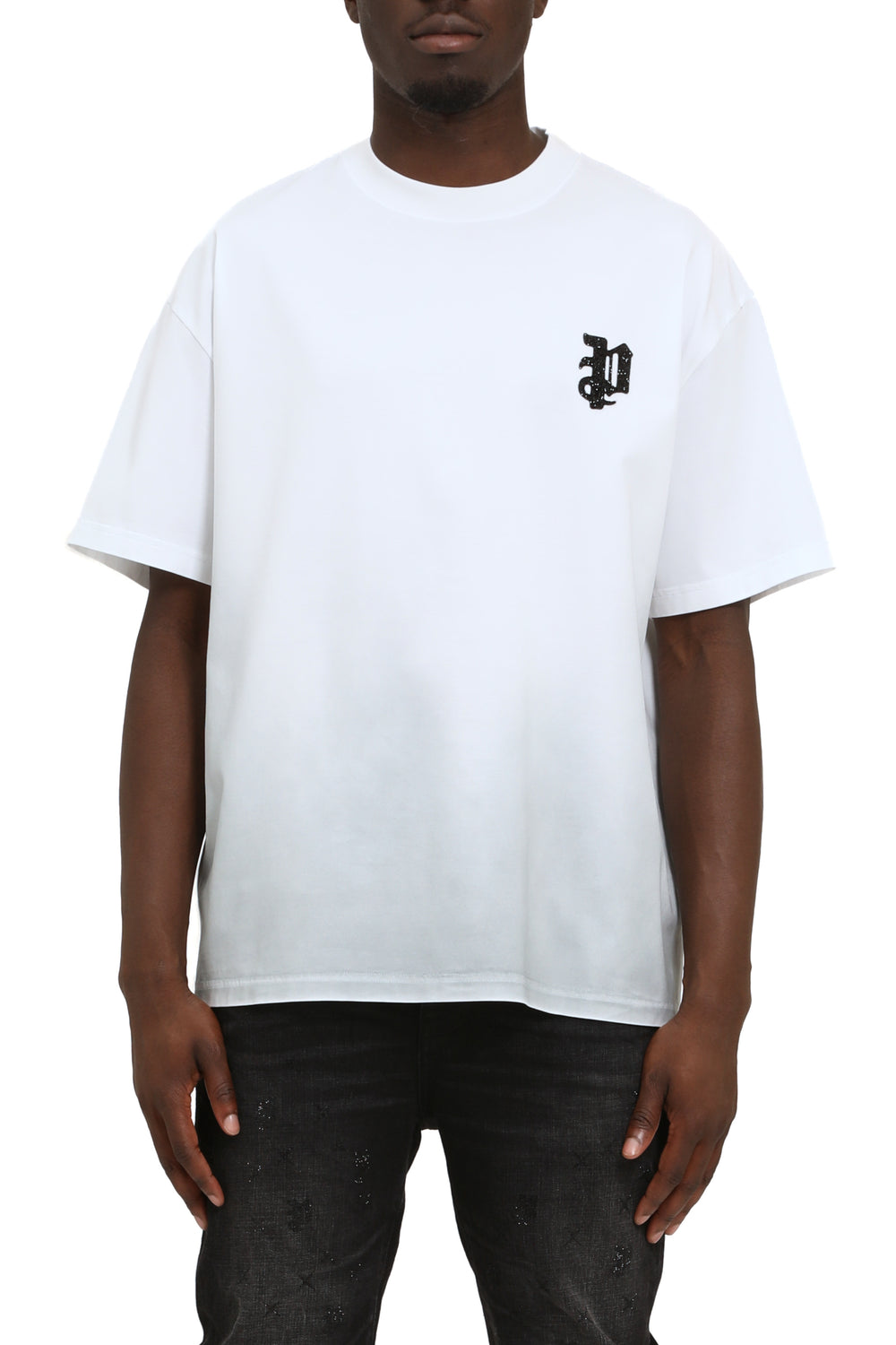 Purple Jeans Merc Jersey Ss Oversized Tee - White – view 1 of 2
