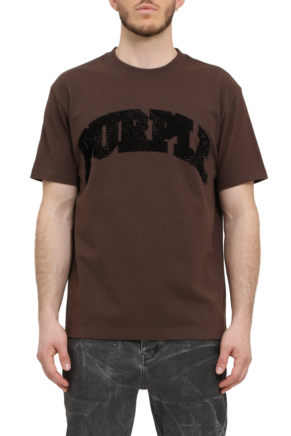 Purple Jeans Hwt Jersey Ss Tee - Brown – view 1 of 2