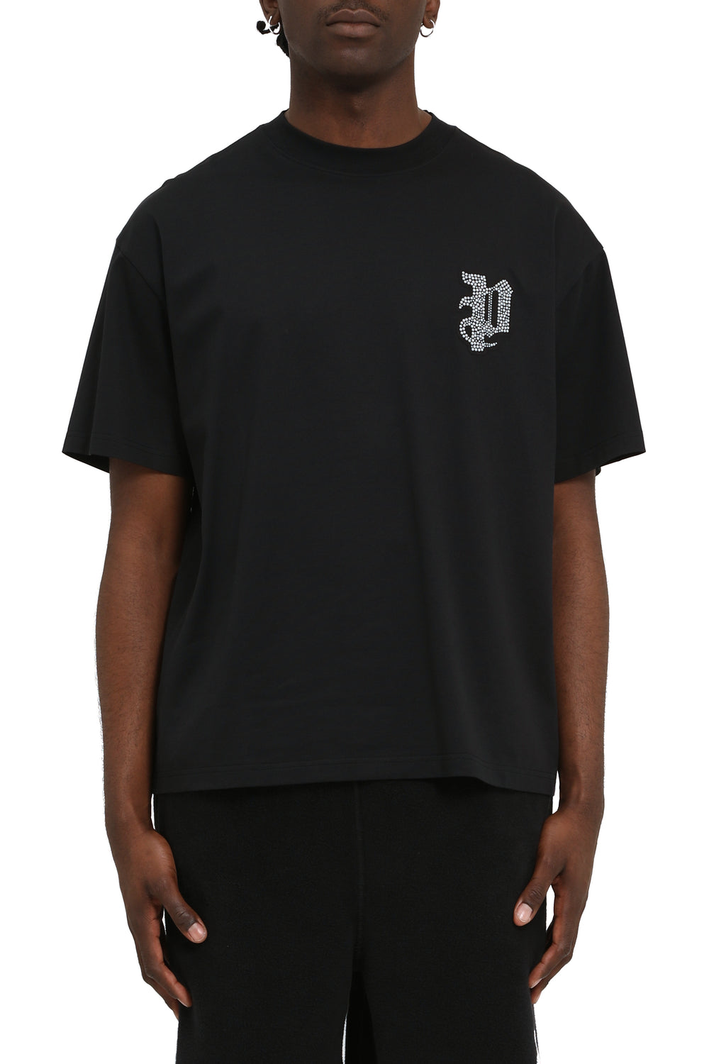 Purple Jeans Merc Jersey Ss Oversized Tee - Black