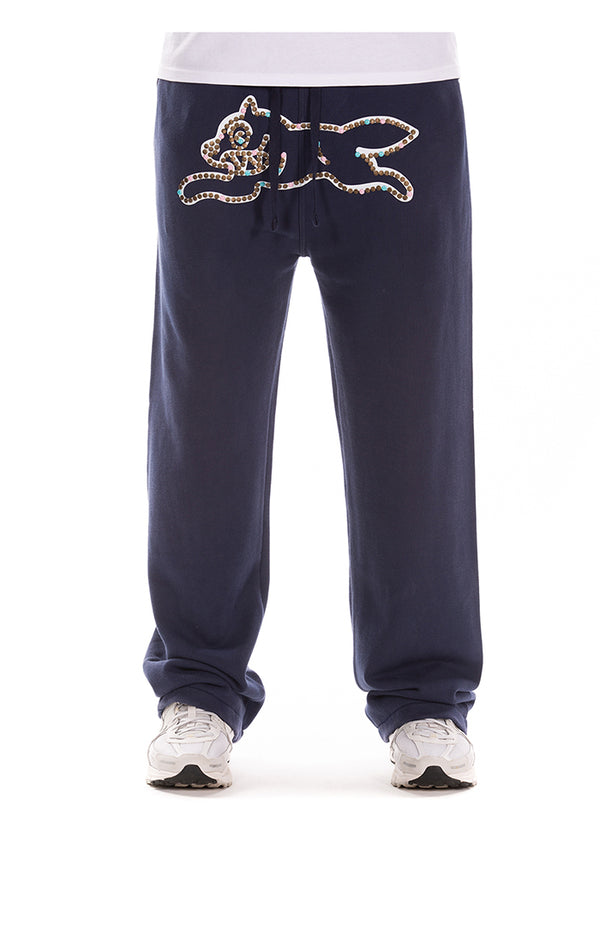 Jean Rouge Pure Atlanta Pour Homme - Taille 36 - Poche Zippée - Style Délavé