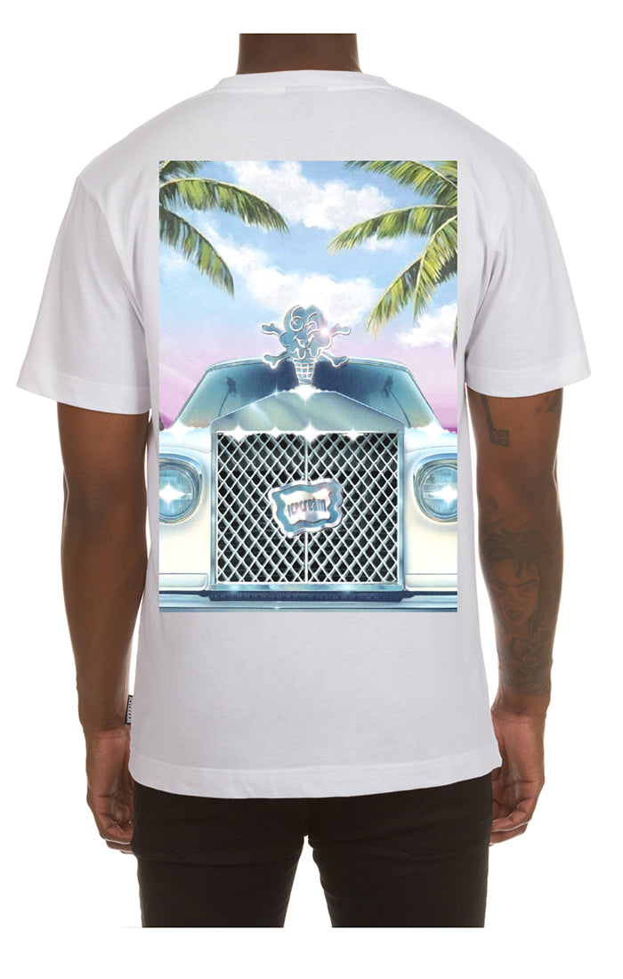 Icecream miami ss tee) - White