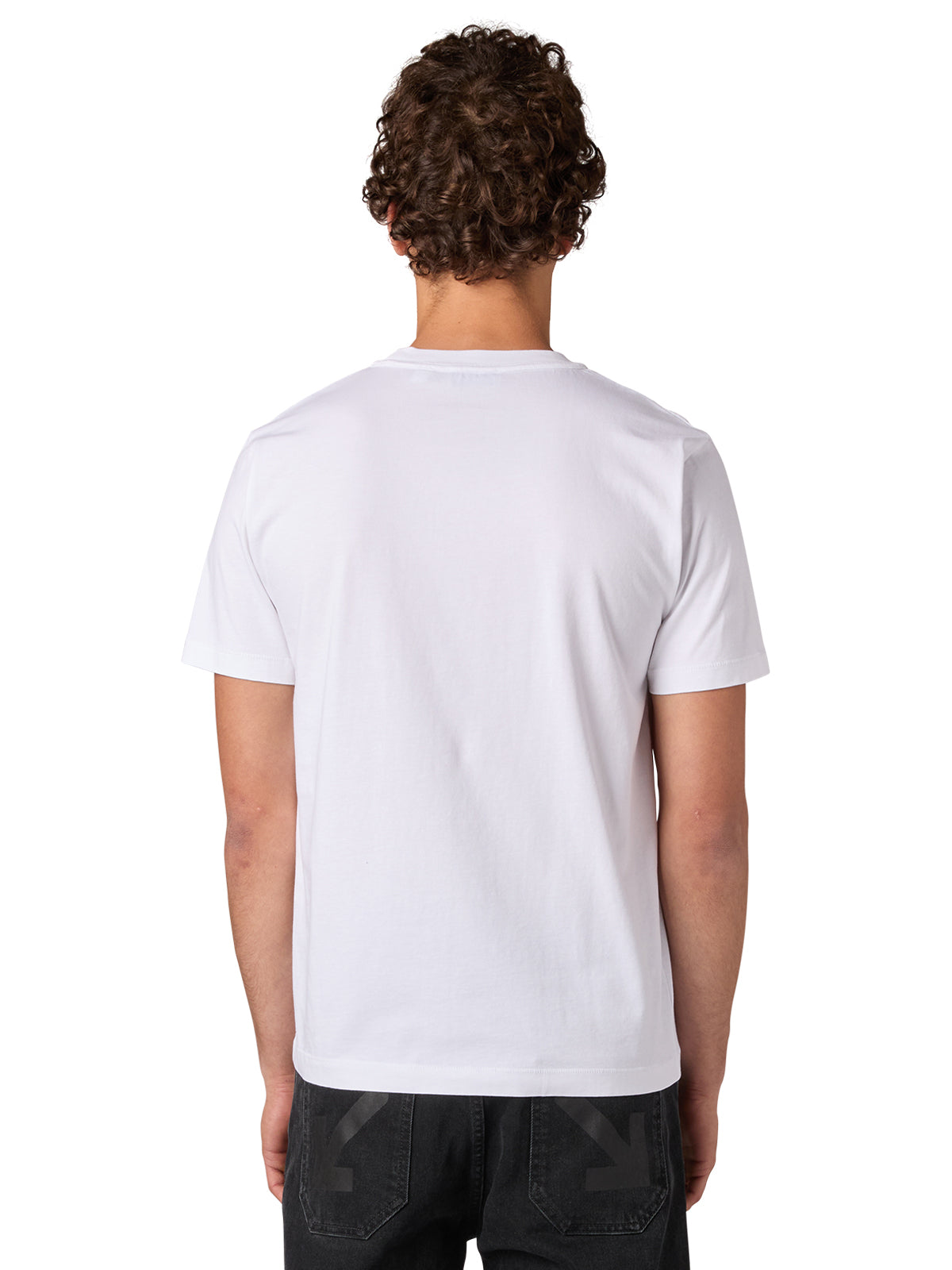 LOGO QUOTE REGULAR S/S TEE - WHITE