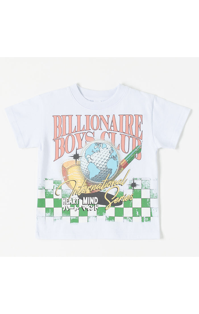 Kids bb international ss knit - White