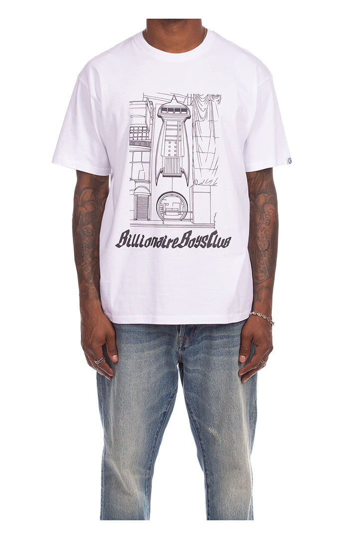 BB handcrafted ss tee - White