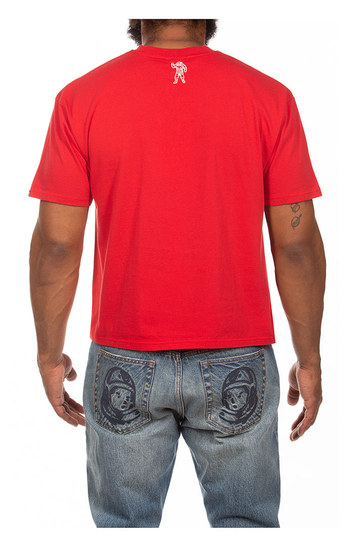 BB plates ss knit -  Red