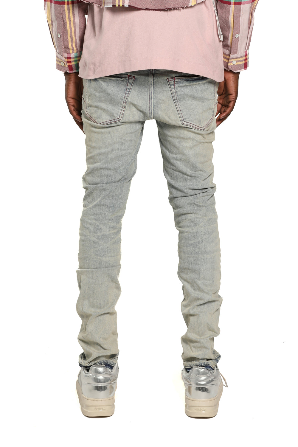 Purple Jeans Skinny Granita - Light Indigo – view 2 of 2