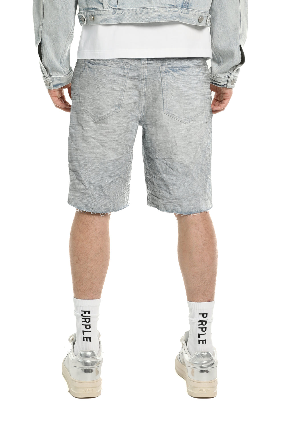Vintage Slub Shorts - Light Indigo