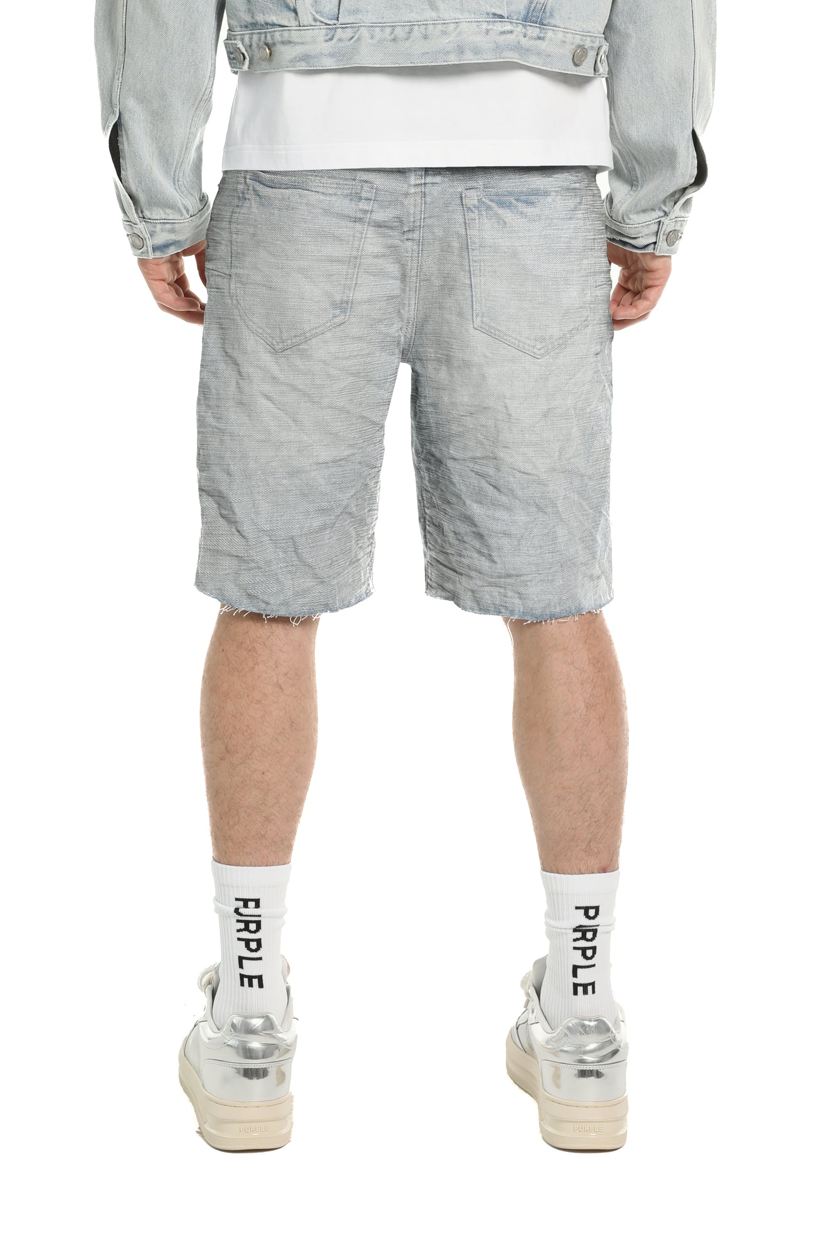 Vintage Slub Shorts - Light Indigo