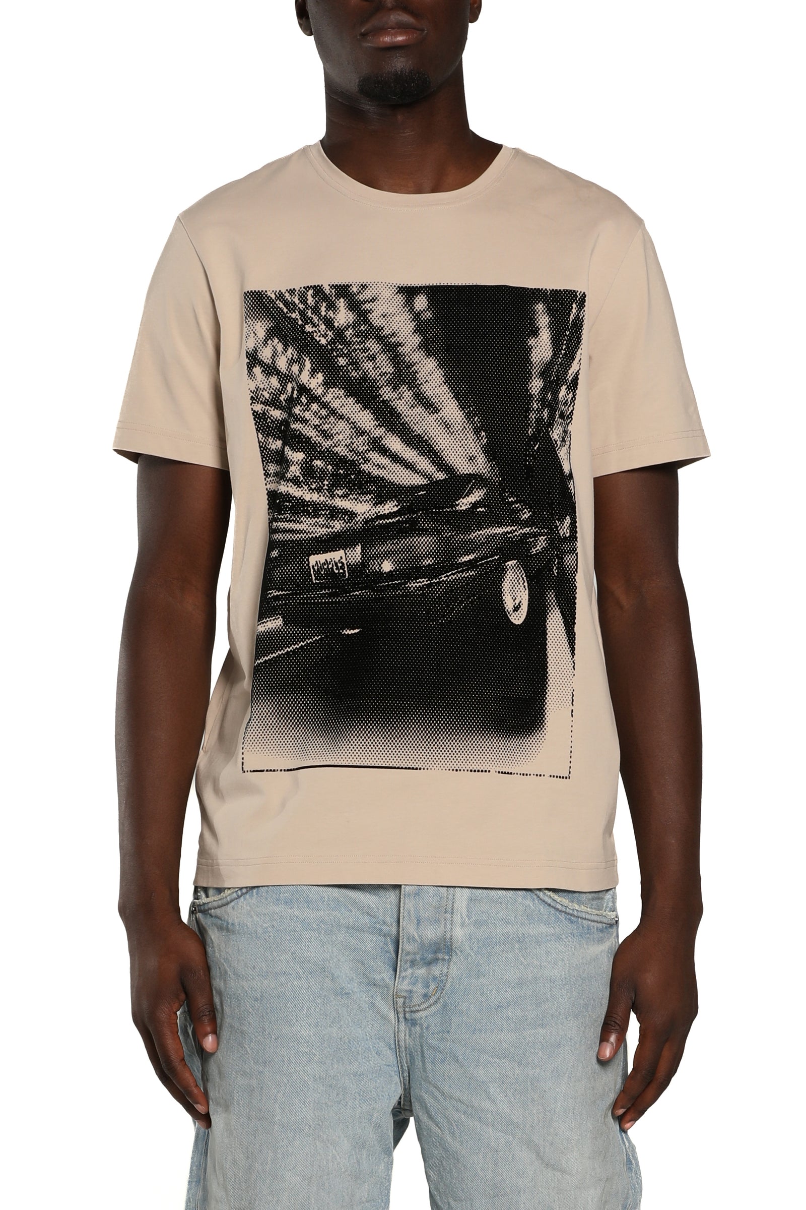Clean Jersey Ss Tee - Brown