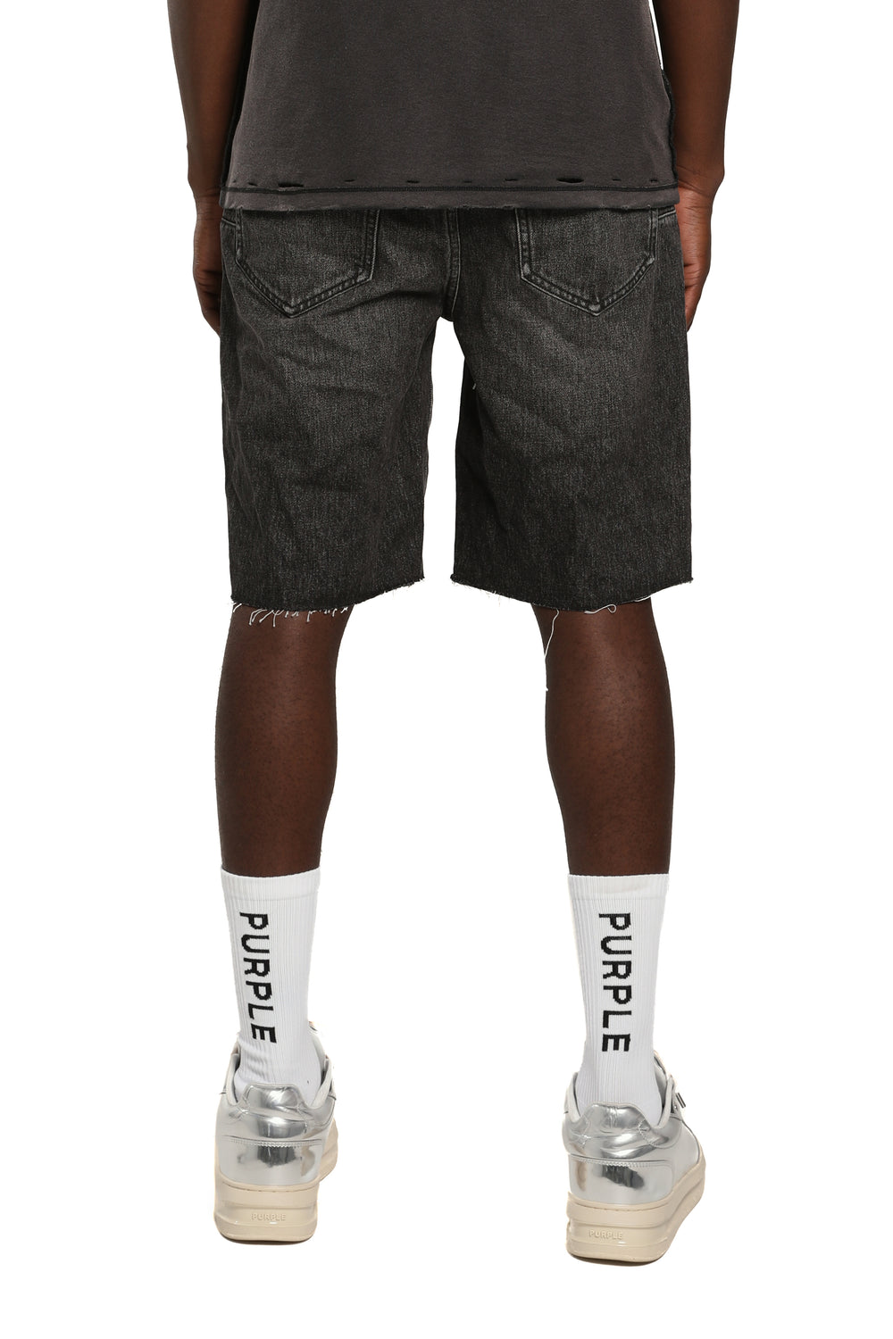 Purple Jeans Kamari Shorts - Black – view 2 of 2