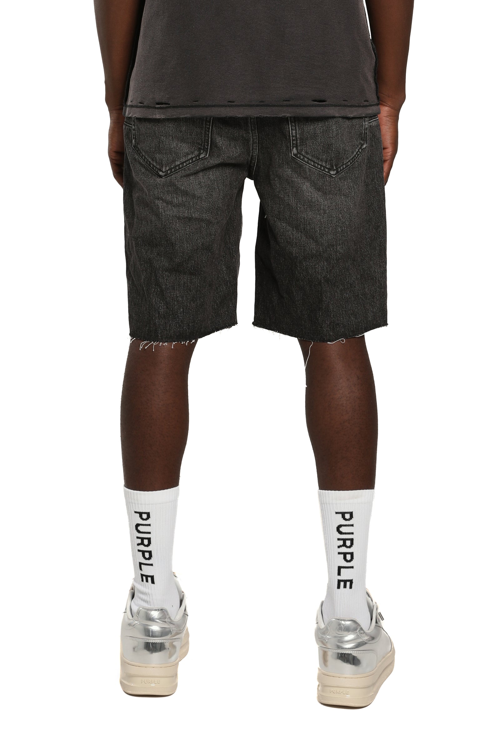 Purple Jeans Kamari Shorts - Black – view 2 of 2