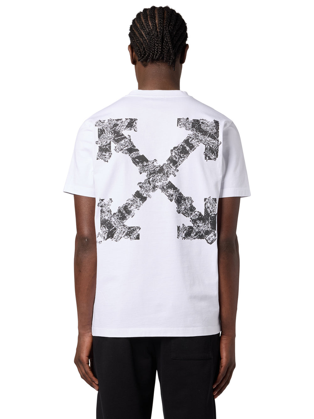 Off-White HERALDIC TRESHOLD ARROWS S/S SLIM TEE - WHITE – view 1 of 2