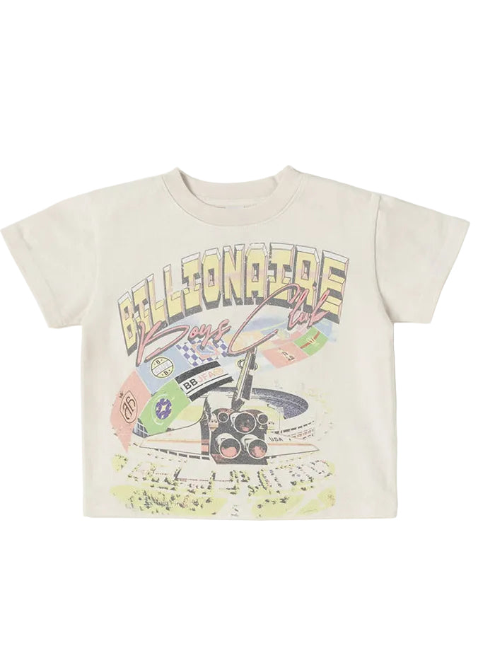 Kids bb finals 03 ss knit - White