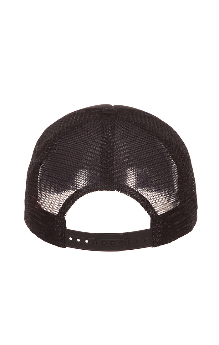Icecream check list hat - Black