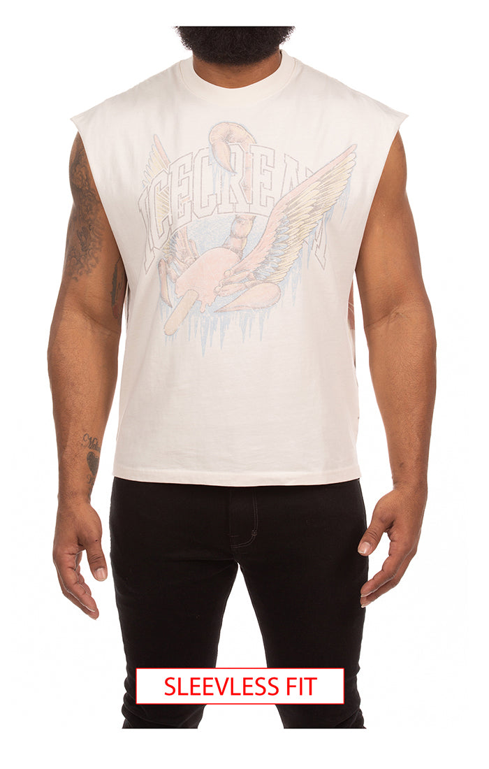 Icecream scorpio tank - Antique White