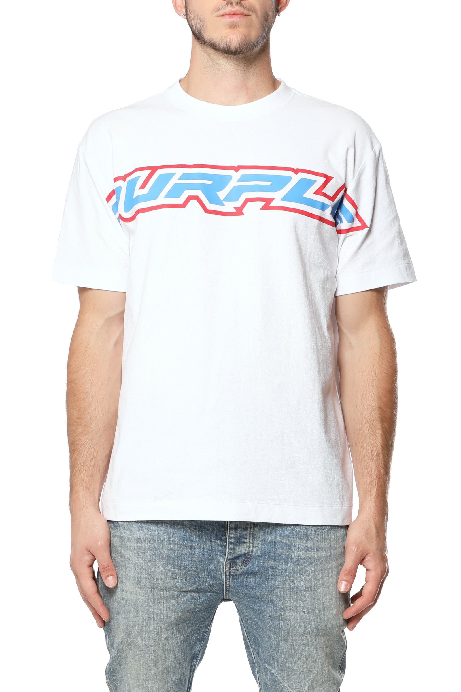 Textured Jersey Ss Tee - White