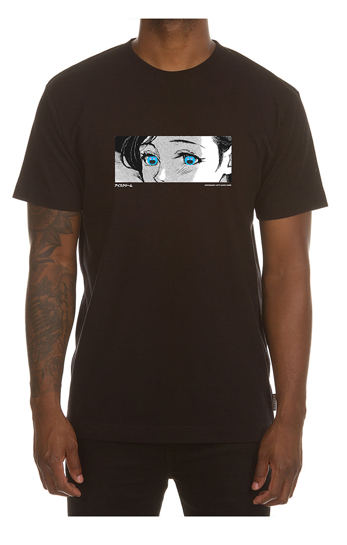 Icecream elderflower ss tee - Black