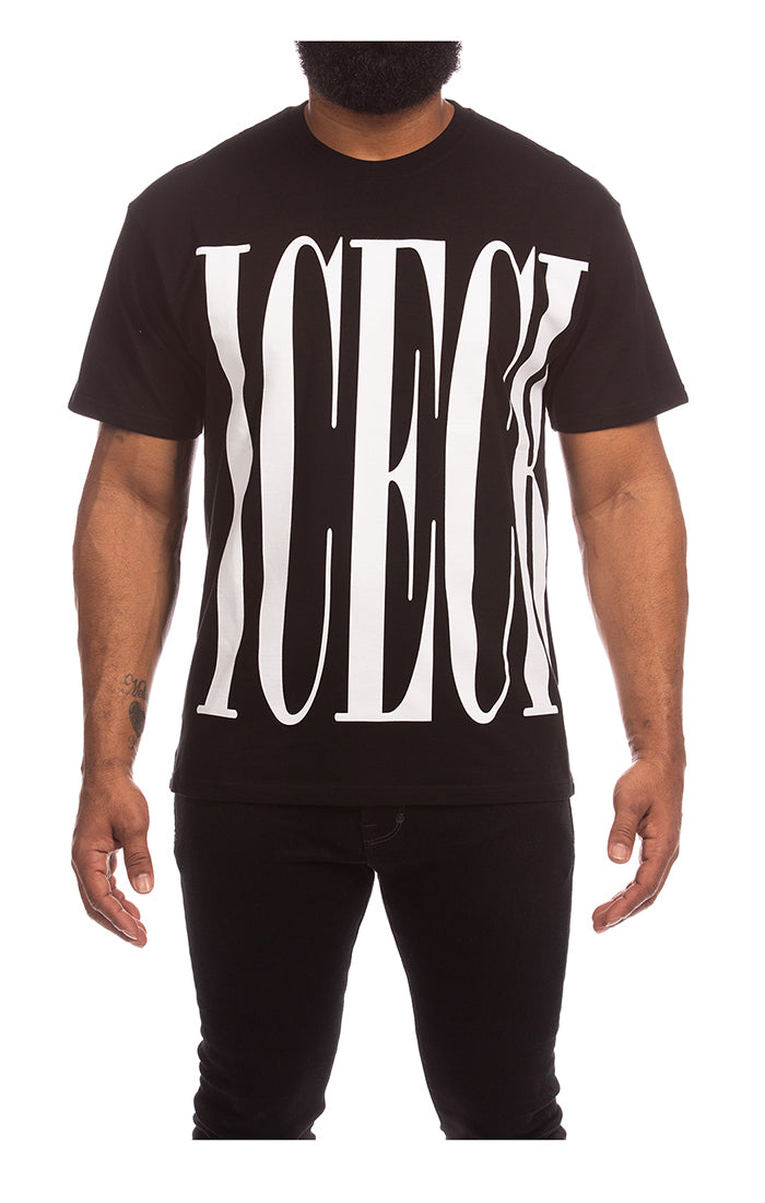 Icecream chai ss tee - Black