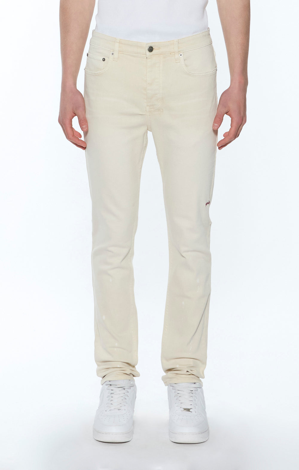 Ksubi Chitch 1999 Jeans in ivory, slim tapered jeans – view 1 of 2