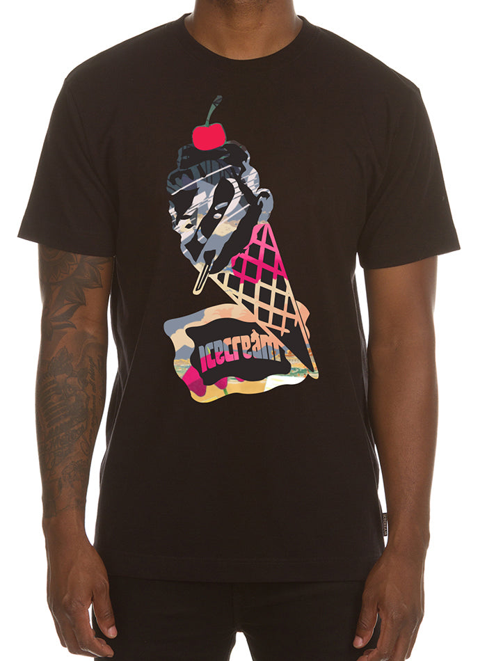 CUCUMBER SS TEE - BLACK