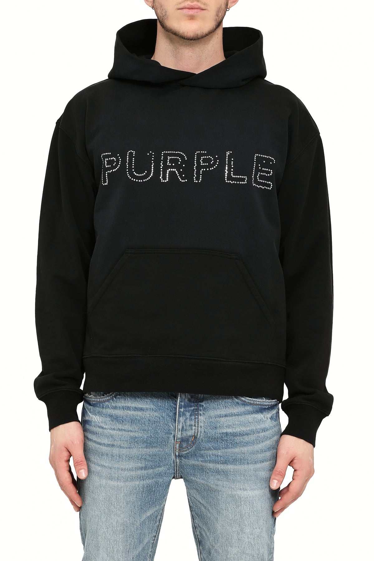 French Terry Po Hoody - Black