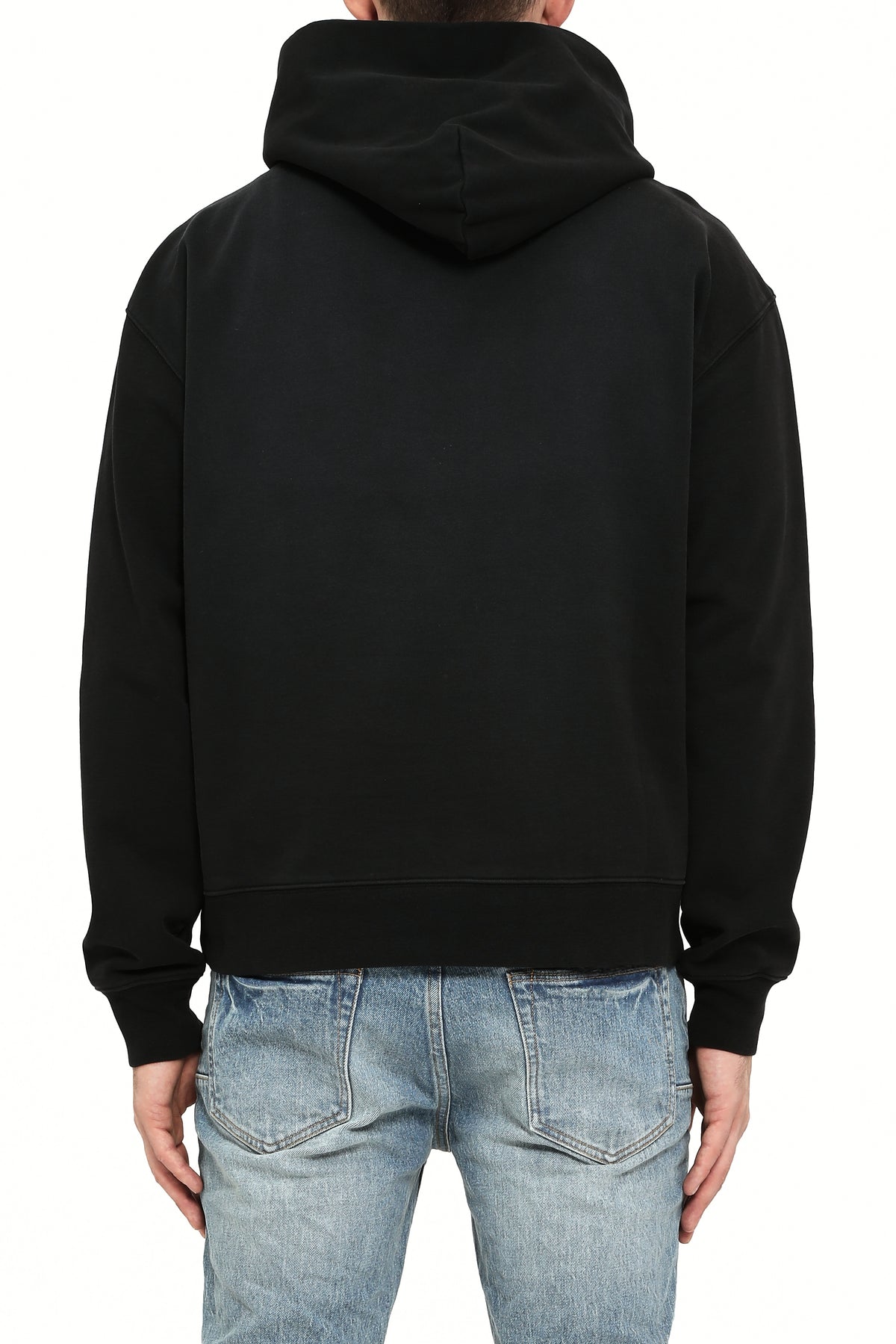 French Terry Po Hoody - Black