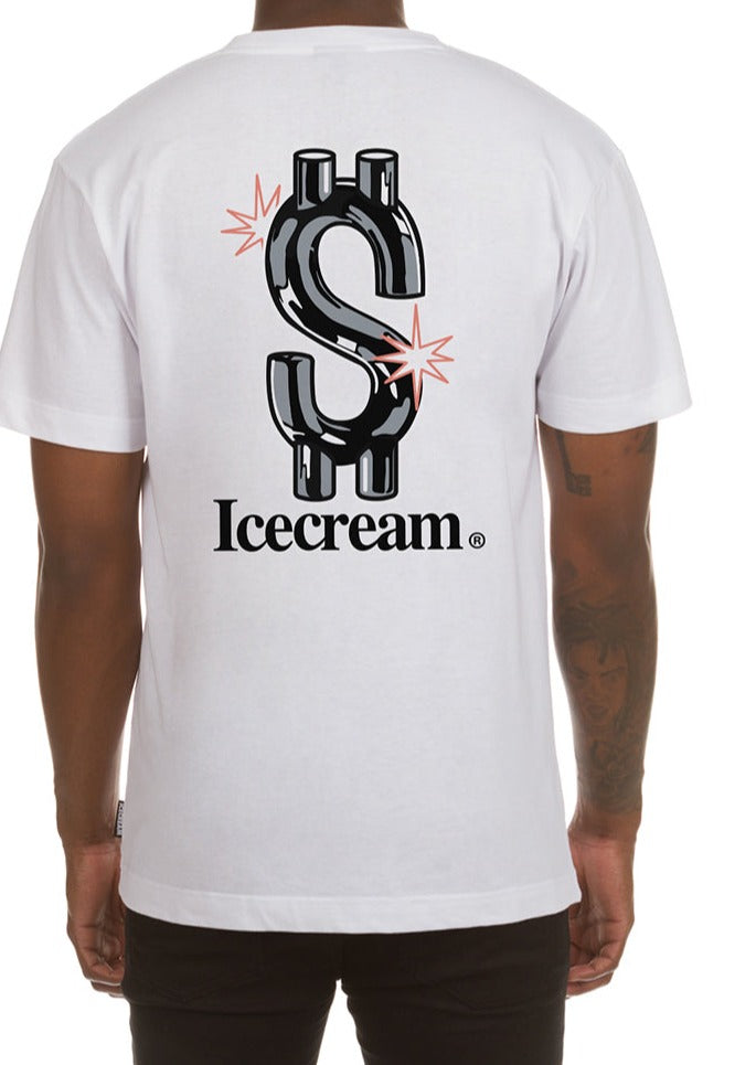 Icecream Wealth S/S Tee - White – view 1 of 2