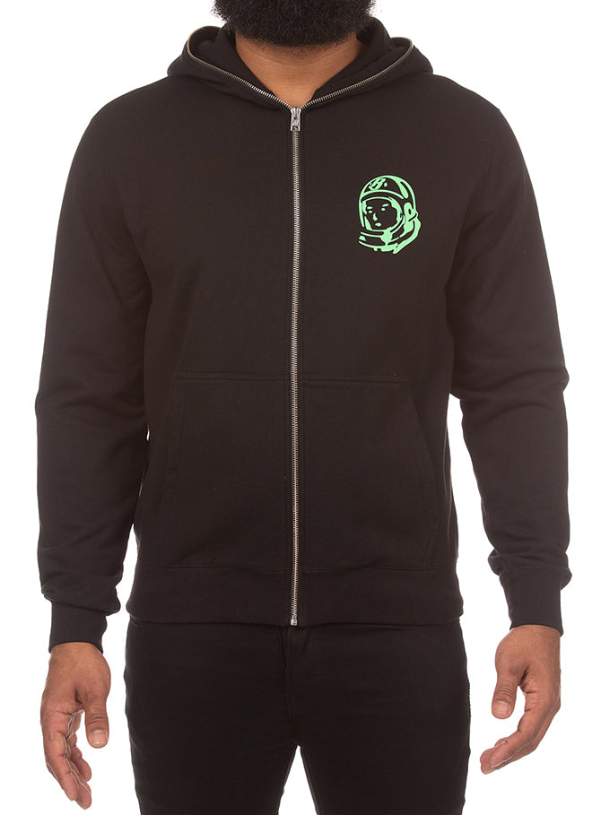 BB HELMET ZIP HOODIE - BLACK