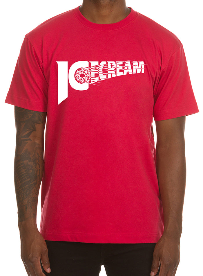 GLARE SS TEE - TRUE RED