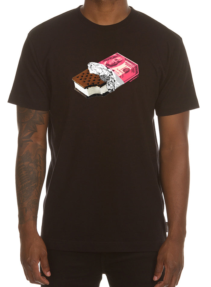 ONE HUNDRED SS TEE - BLACK