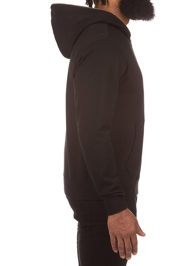 BB HELMET ZIP HOODIE - BLACK