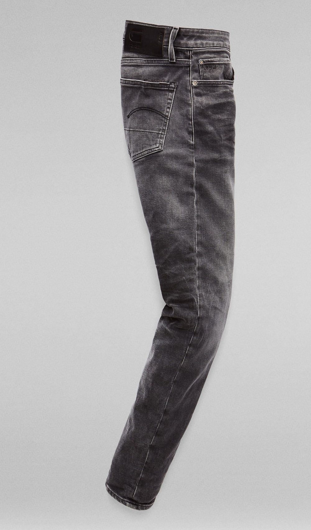 G-Star RAW 3301 Slim Jeans in antic charcoal – view 4 of 4