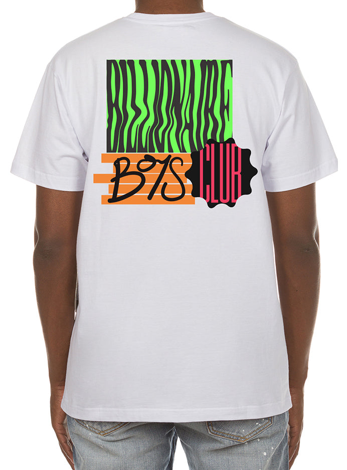 BB ASTRO BLUR SS TEE  - WHITE