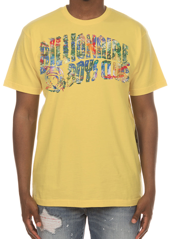 Billionaire Boys Club BB Arch Tee in Lemon Drop yellow – view 1 of 1