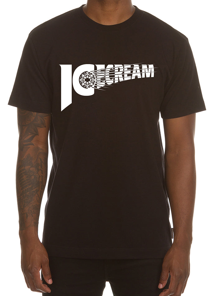 GLARE SS TEE - BLACK