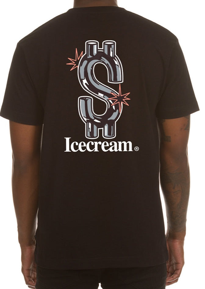 WEALTH S/S TEE - BLACK