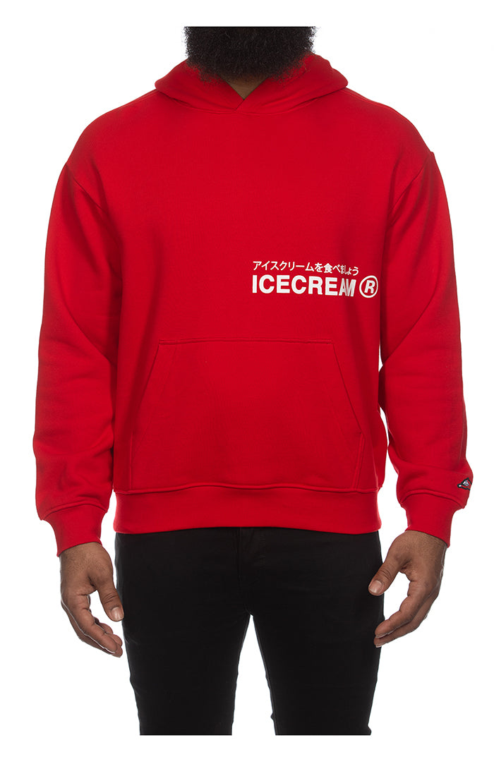 Icecream the truck hoodie - racing red – view 2 of 2