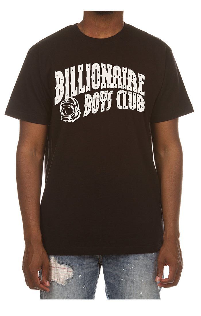 Billionaire Boys Club BB Arch short sleeve knit in black