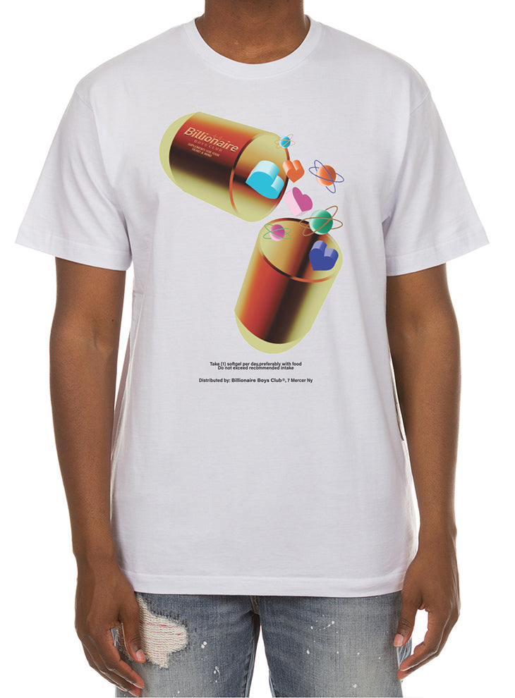 BB TAKE WITH FOOD SS TEE - WHITE