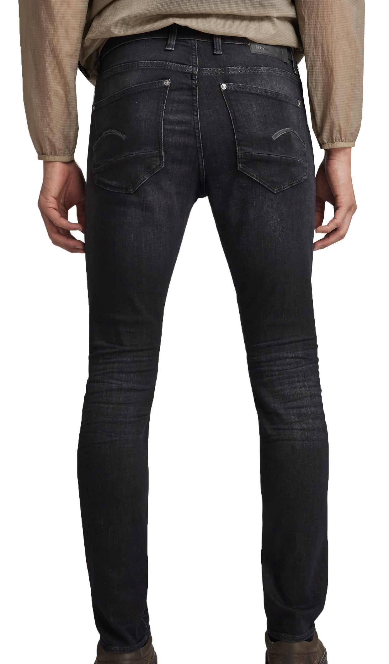 G-Star RAW Revend Skinny Jeans in Medium Aged Faded – view 2 of 3