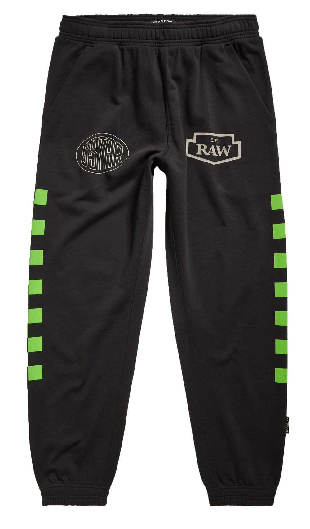 G-Star RAW Moto Graphic Sweat Pants in dark black – view 1 of 1