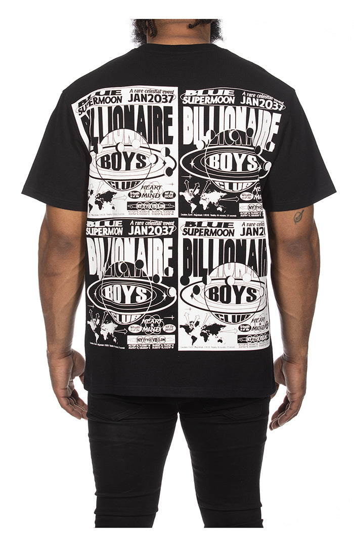 bb supermoon ss tee - black