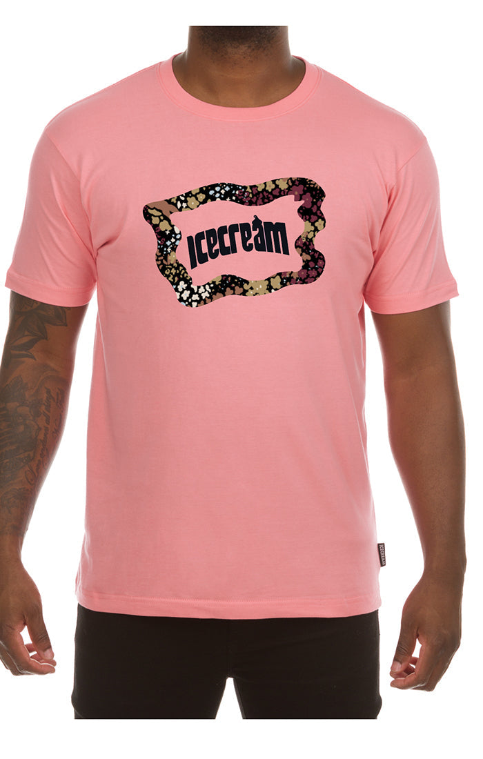 Flag ss tee - Sea Pink